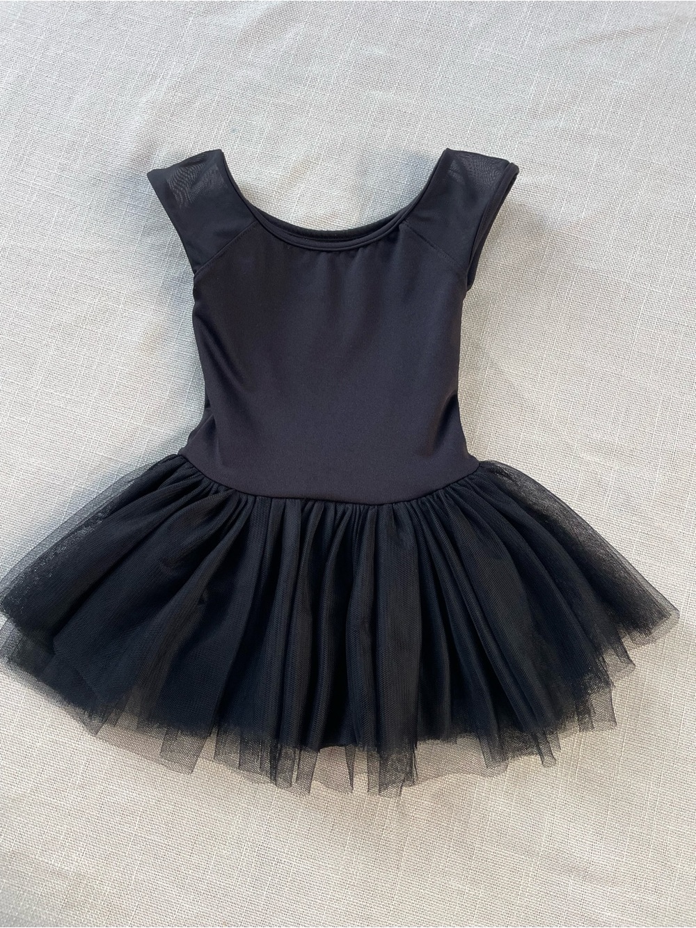 Bloch Black Tulle Ballet Leotard Dress